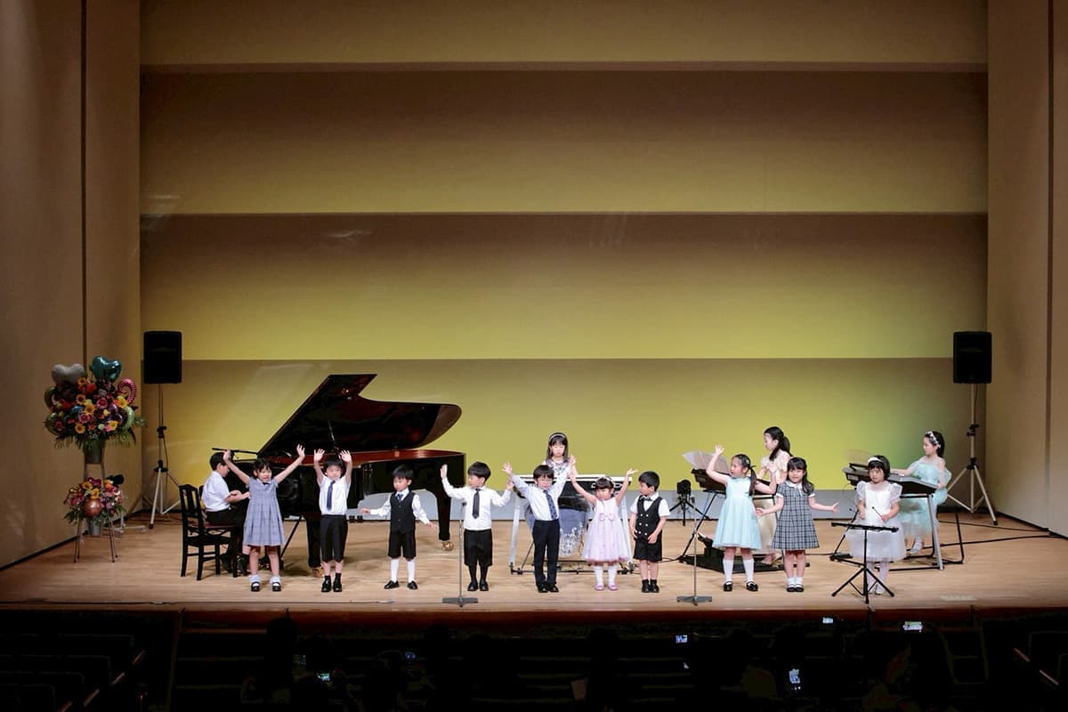 富士市のおすすめ音楽教室、ウスイ音楽教室の第14回ウスイ音楽教室発表会