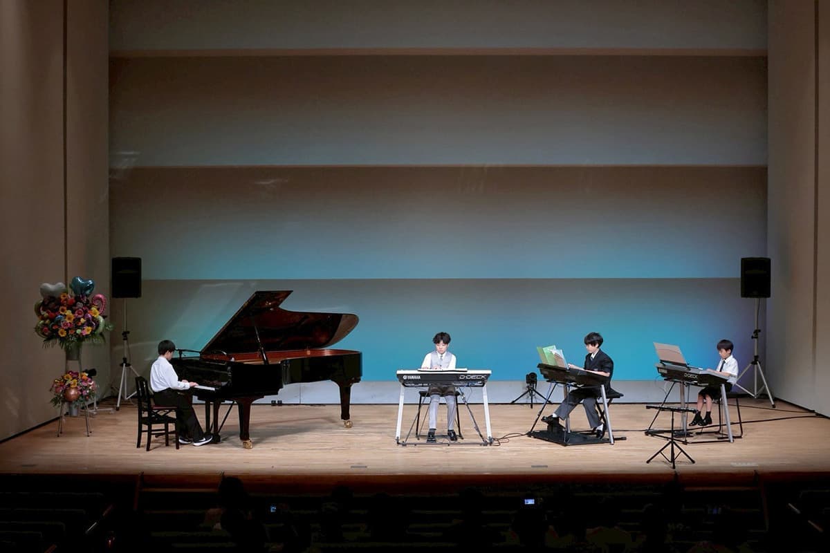 富士市のおすすめ音楽教室、ウスイ音楽教室の第14回ウスイ音楽教室発表会
