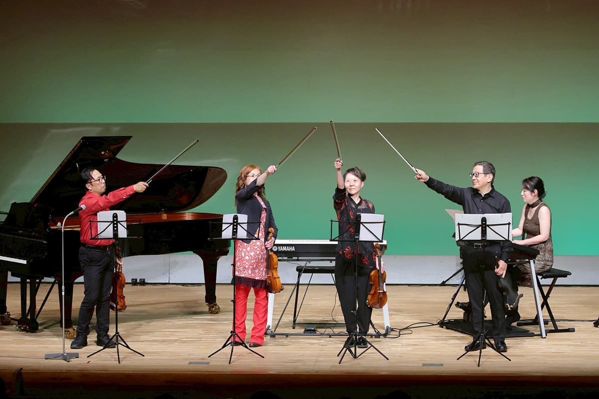 富士市のおすすめ音楽教室、ウスイ音楽教室の第14回ウスイ音楽教室発表会