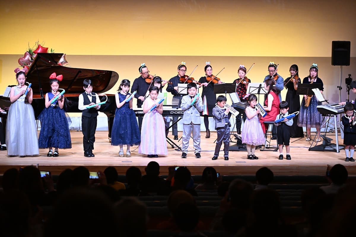 富士市のおすすめ音楽教室、ウスイ音楽教室の第13回ウスイ音楽教室発表会