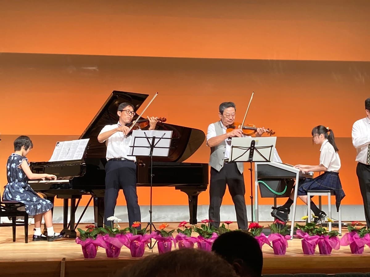 富士市のおすすめ音楽教室、ウスイ音楽教室の第14回ウスイ音楽教室発表会